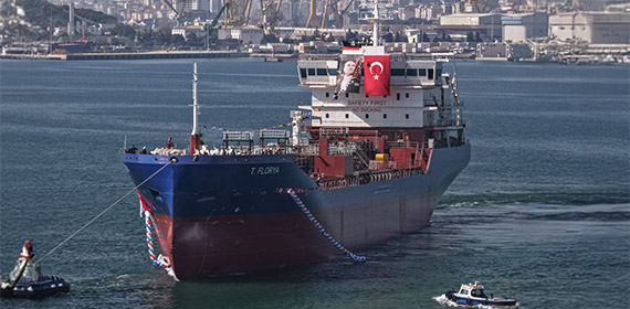 Yeni Nesil Tankerimiz T. Florya Suya İndi